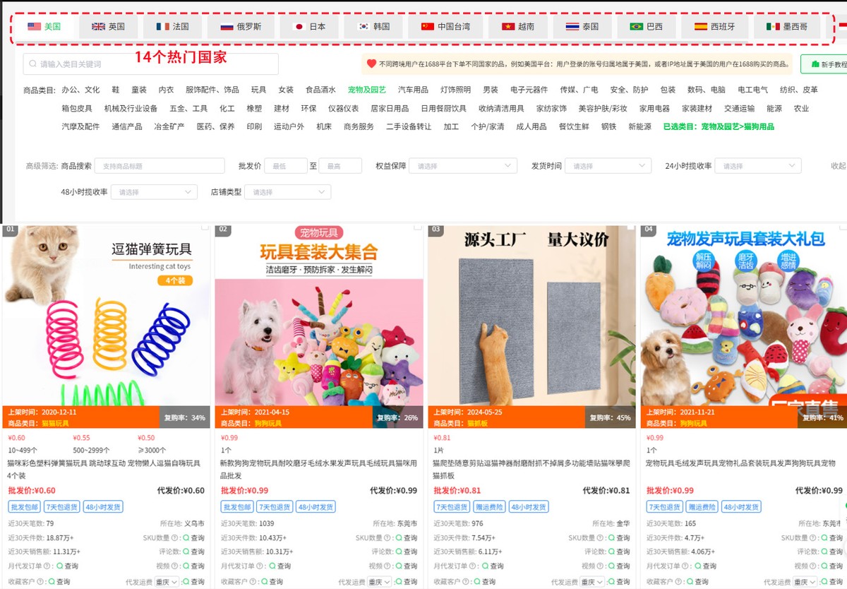 tiktok泰国ip_跨境店_本土店